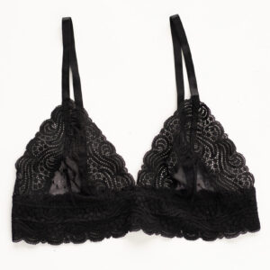 Delicate Black Lace Bralette