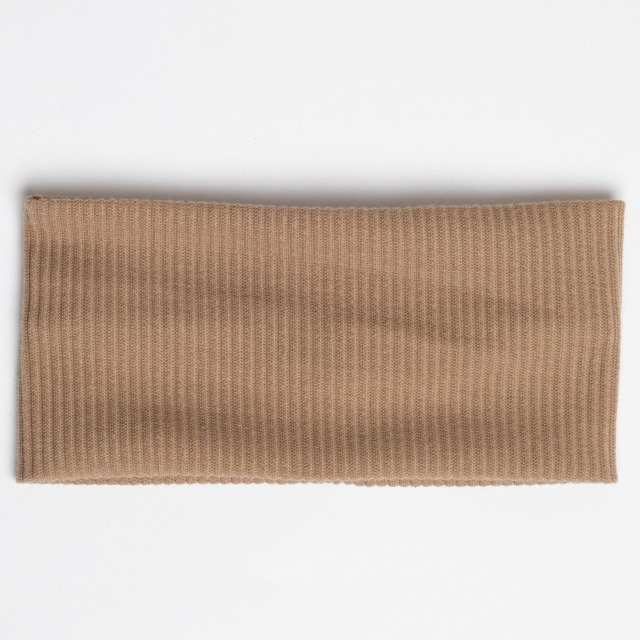 Latte Ribbed Headband