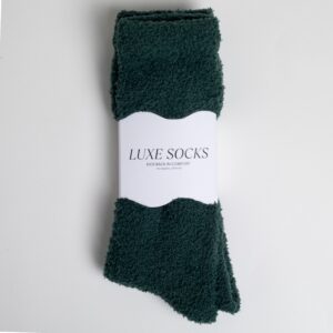 Dark Green Luxe Socks