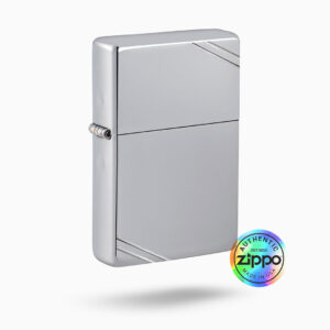 17.jpg Zippo High Polish Chrome Vintage Windproof Lighter with Slashes