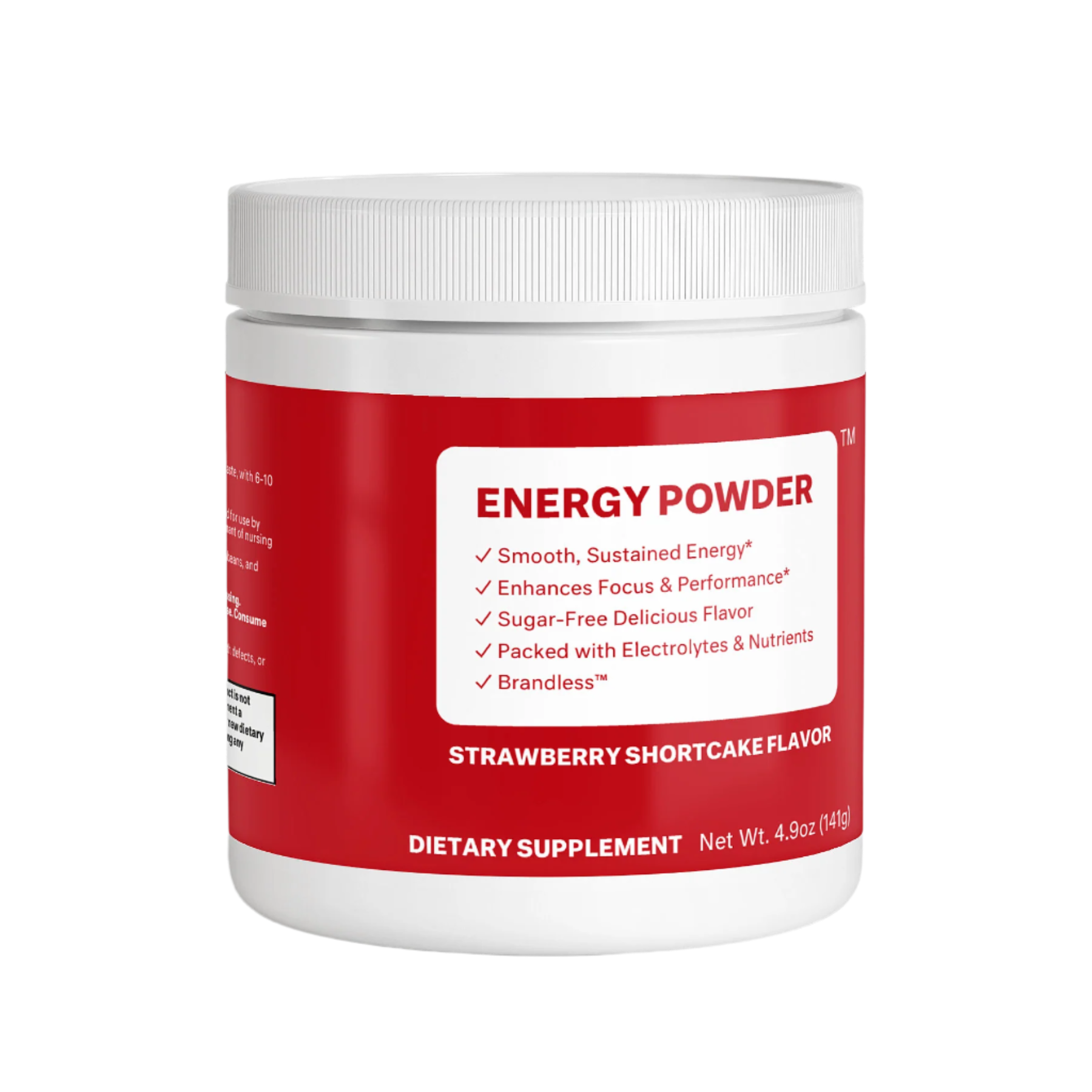 Energy Powder (Strawberry Shortcake)