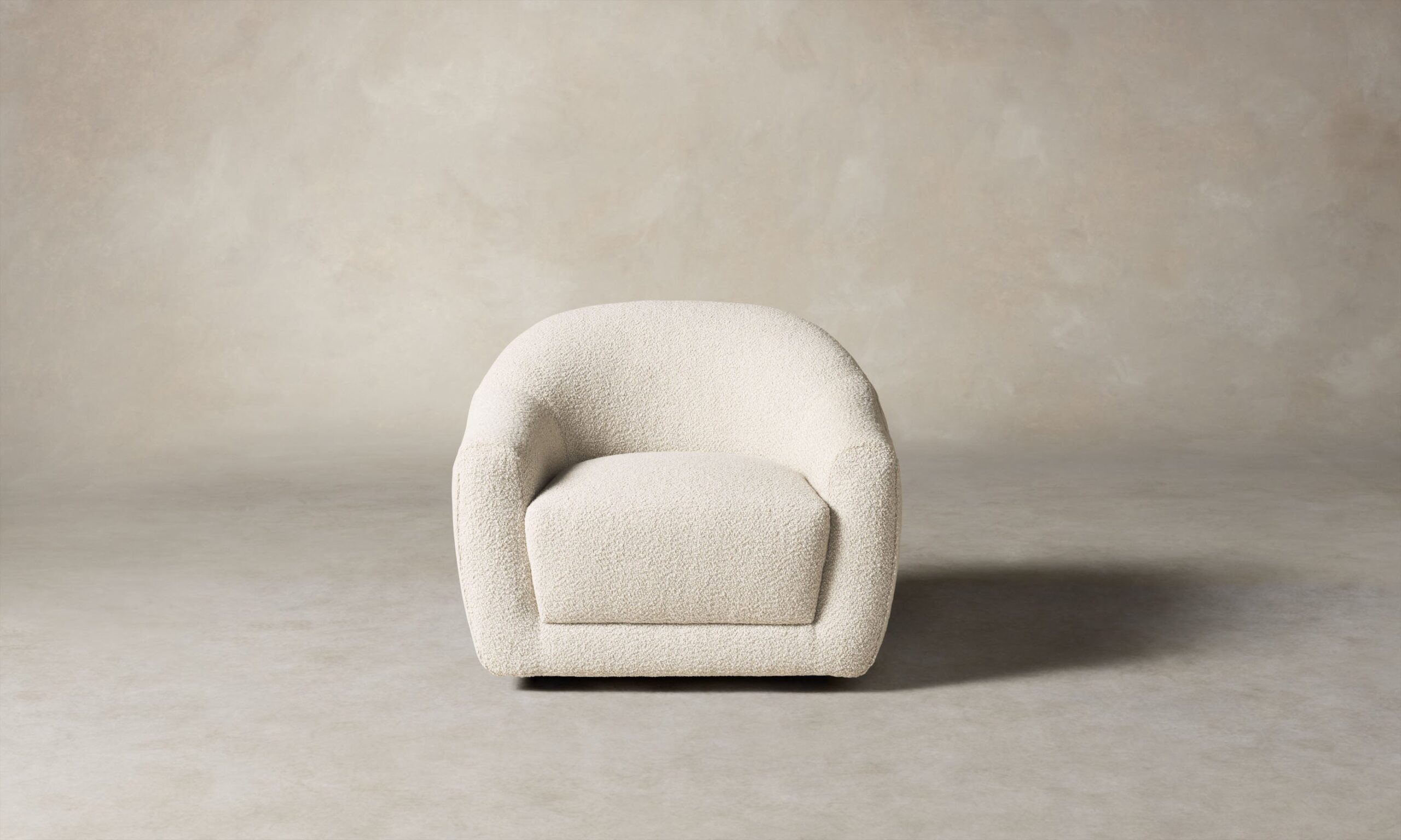 The Oliver Chair - Italian Bouclé Fossil