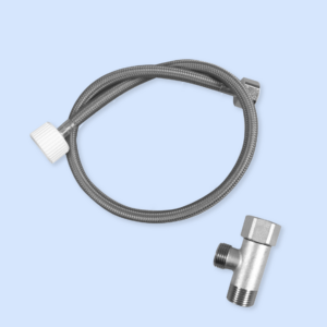 Brass Tank Adapter and Stainless Steel Braided Hose for Aura/Cloud/Cloud+