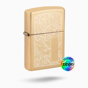 2_ea749e7d-4722-435c-ac78-c9ae1285ff14.jpg Zippo Venetian High Polish Brass Lustre Windproof Lighter