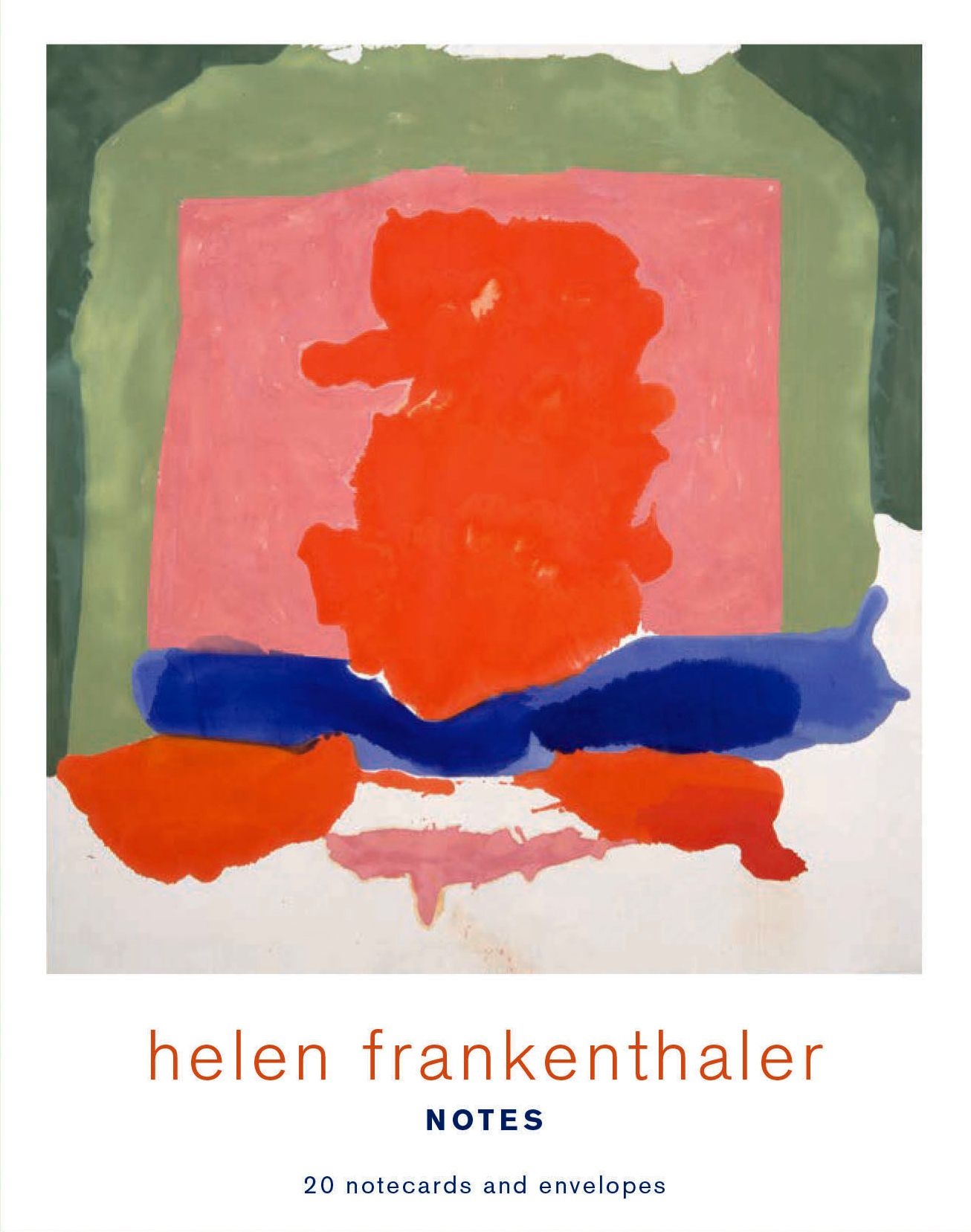 Helen Frankenthaler Notes: 20 Notecards and Envelopes