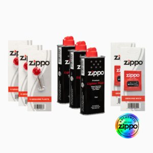 3X_FUEL_2X_WICKS_3XFLINTS.jpg Zippo Ultimate Bundle