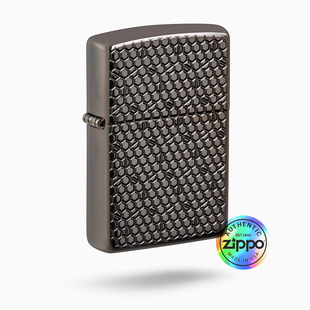 Zippo Hexagon Design Windproof Lighter