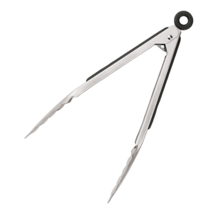 9" Stainless Steel Tongs