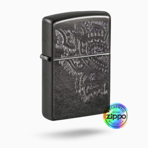 56.jpg Zippo Iced Paisley Design Windproof Lighter