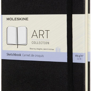 579037511.png Moleskine Art Sketchbook, Medium, Black (4.5 x 7)