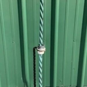 Vintage Devils Toung Metal Copper Lightning Rod Starburst