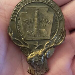 Vintage Antique Volunteer Fire Department Pennsylvania Bradfor Lane NY 1910