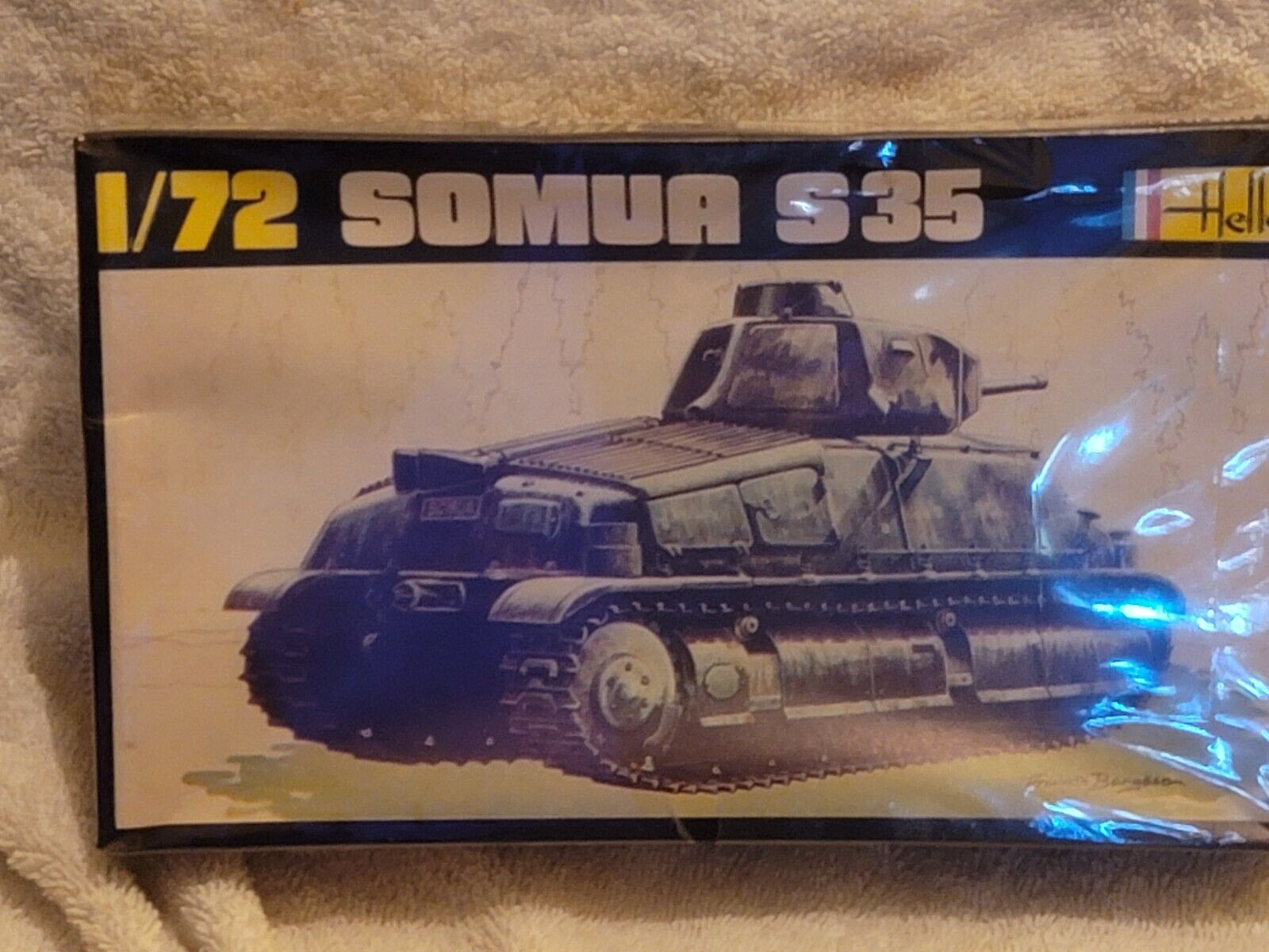 HELLER 1/72 SOMUA S35 FRENCH TANK #79875 factory sealed