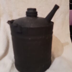 Antique RARE Eagle Gas Can with Functioning Screw Lid Automotive Barn Find