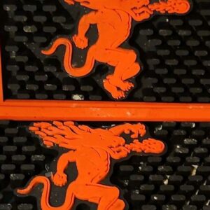 57_109a5145-ebce-4f2d-9d52-006035c5f658.jpg Fireball Whisky Rubber Bar Mat Tastes Like Heaven Man Cave Bar Decor