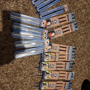 Lot Of 16 ArtSkills Crafter’s Closet US 9 Aluminum Knitting Needles 5.5mm NEW