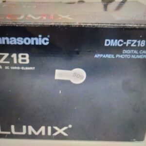 57_19d5ac89-138d-4d61-ad94-7227847fe451.jpg Panasonic Lumix DMC-FZ18 Black Digital Camera IOB Needs Battery