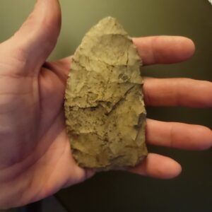 Authentic Native American artifact arrowhead Indiana Ohio knife / blade