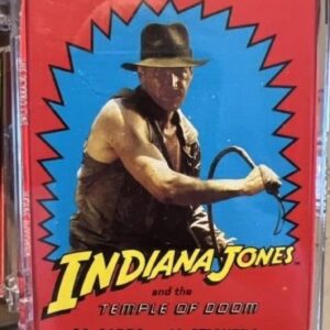 Complete 1984 Indiana Jones And The Temple  of doom card set with stickers Topps