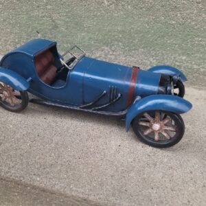 Vintage Hand Made ? Reproduction BUGATTI 1920's METAL TIN COLLECTION N°2