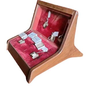 Antique Hickok Initial Belts Vintage Monogram Letter Display Advertising Case