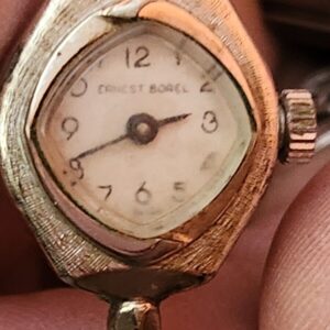 Vintage Ernest Borel Cocktail Watch - 17 Jewel - WORKING
