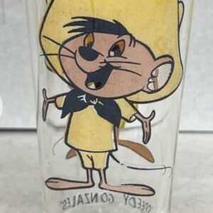 57_25dffa41-6b63-44b2-a7a3-8ead82dec95f.jpg Speedy Gonzales Vintage 1973 Pepsi Collector Series Glass - Looney Tunes