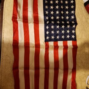 Vintage Small 48 Star American Flag 17" x 11.5" Vintage Americana