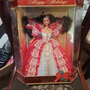 57_3044dce2-007e-45c1-8dea-db3e3eebe38d.jpg Rare Happy Holidays 10th Anniversary Special Edition Barbie