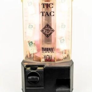 FIVE STARS TIC TAC MINT CANDY VENDING MACHINE