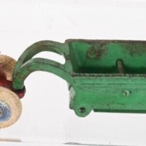 Antique Arcade 2660 Cast Iron Allis Chalmers Toy Tractor Farm w/ Dump Trailer