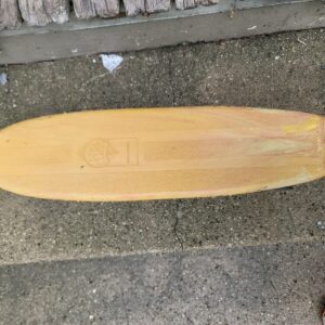 1970's Era / Pro-Class "Hot Dogger Yellow  Plastic Skateboard Kids TOYS DECOR