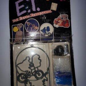 Vintage Makit Bakit Stained Glass Kit E.T. Ornament Sun Catchers Sealed