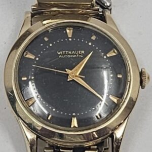 1960s WITTNAUER LONGINES Mens Watch  Original Red & Gold  Box G99