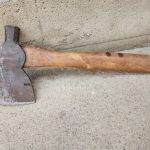 ANTIQUE .W. Peter Wallbrecher German CARPENTER Axe Great Marking Circle TRIANGLE