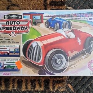 Schylling Auto Speedway Tin Plate Toy Clockwork Vintage Style Collectors Series