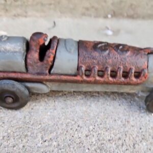 Vintage 1930 HUBLEY RACER Kiddie COCKPIT 22  RED Toy CAR USA Rare Plate ??