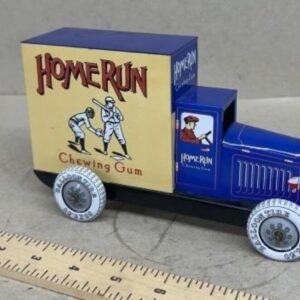 57_3fa70d33-2e5f-4f86-a681-9e5e39746304.jpg Home Run Chewing Gum Tin Delivery Truck by Schylling. 1:24 Scale. New.