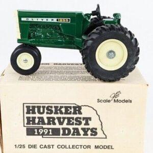 VINTAGE SCALE MODELS 1/25 OLIVER 1855 TRACTOR 1991 HUSKER HARVEST DAYS FARM TOY