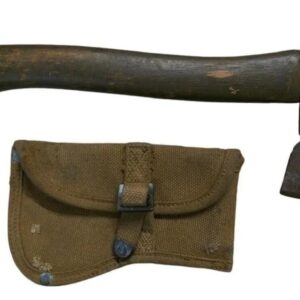 57_40956411-da2f-490d-851c-5404fcc500fb.jpg Vintage ORIGINAL WWI WWII US ARMY M1917 HATCHET AXE + Sheath COVER