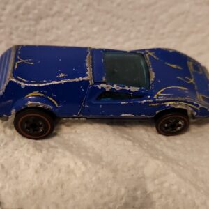 HOT WHEELS REDLINE BUZZ OFF -Dark Blue Enamel Collectible Toy Car Man Cave Decor