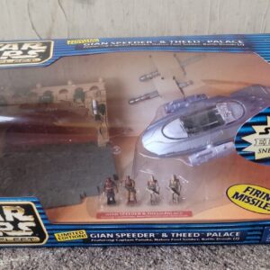 Star Wars Action Fleet Micro Machines Episode 1 GIAN SPEEDER THEED PALACE 1999