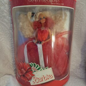 Happy Holidays Barbie Special Edition 1988 and 1989 Mattel Brand New NIB