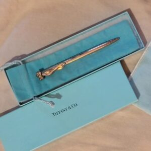 Vintage Tiffany & Co. Sterling Silver Bow Pen