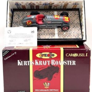 Carousel 1 #4553 Kurtis Kraft Roadster 1953 Indy 500 Winner #14 Bill Vukovich