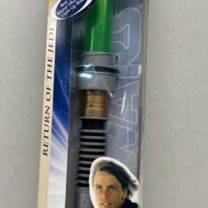 2015 Hasbro Star Wars Luke Skywalker Green Retractable Lightsaber MNIOB