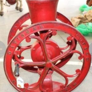 Antique Farmhouse Antique Cast Iron Coffee Mill Grinder, Elgin National