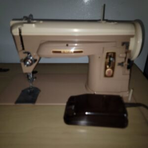 Vintage Singer Sewing Machine Mid Century Modern Atomic