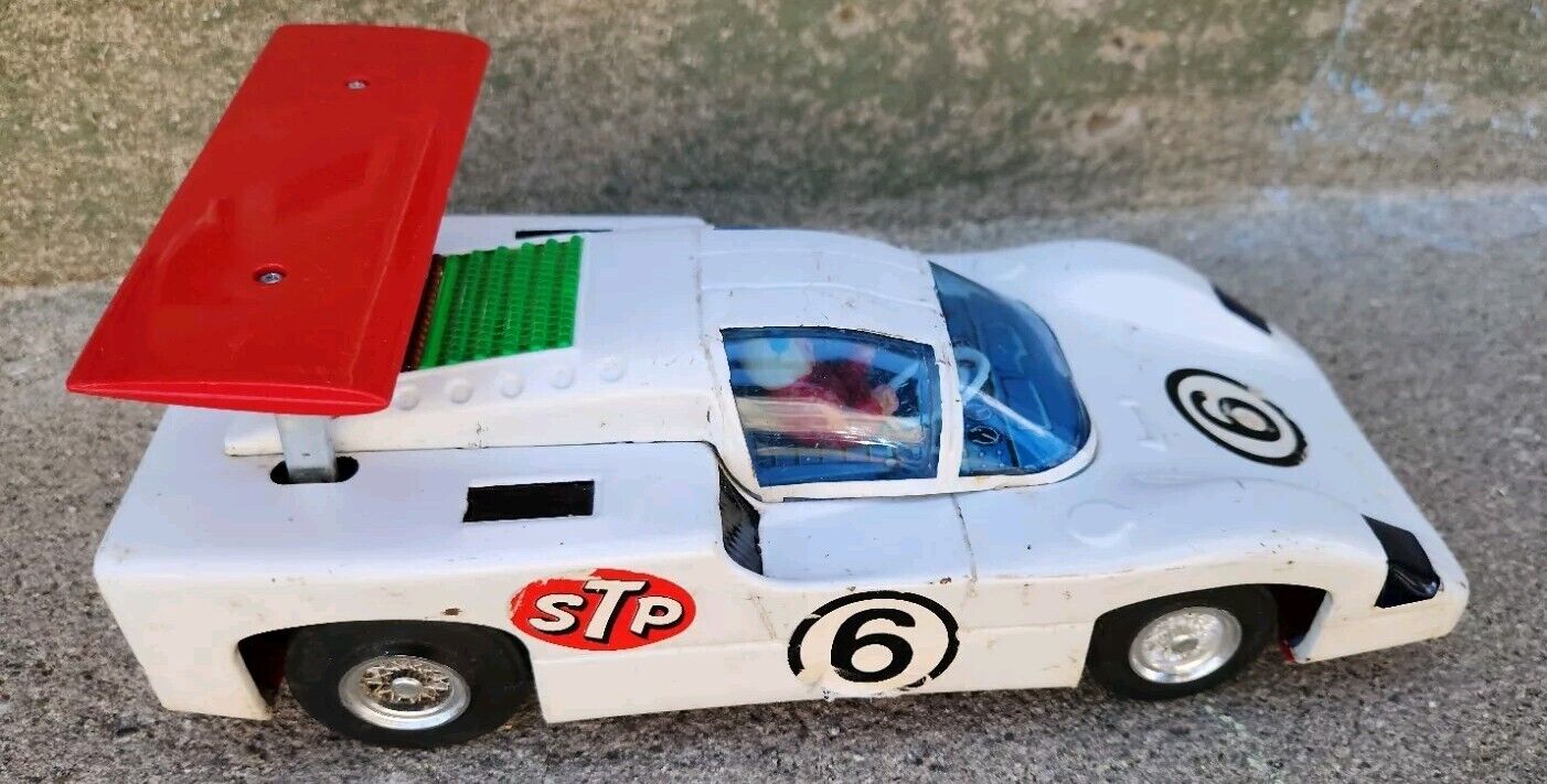 Vintage 1960s Battery Operated ALPS Chaparral 2F Race Car Indy Car