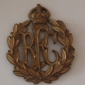 WW1 RFC Royal Flying Corps Cap Badge Canadian England  Germany